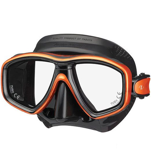 TUSA Ceos Mask Black Energy Orange